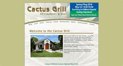 Desktop Screenshot of cactusgrill.net